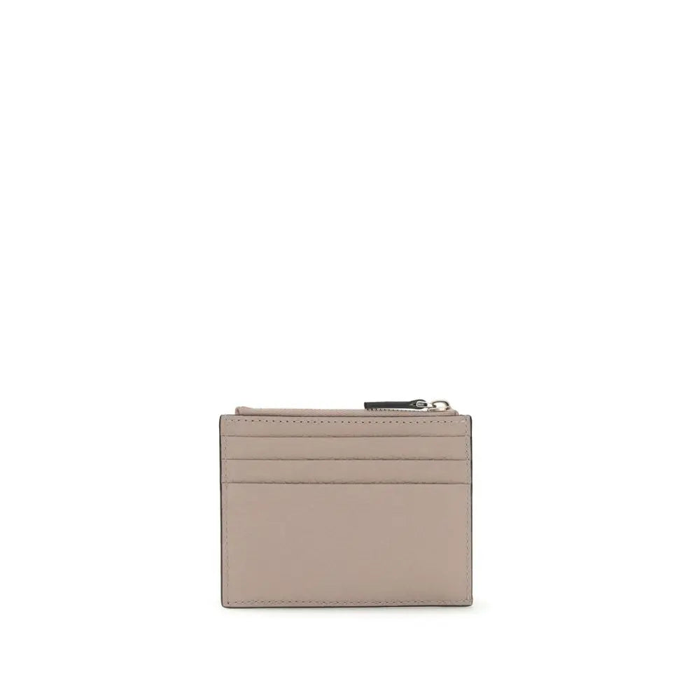 Valentino Garavani Rockstud Card Holder – Garnet Valentino Garavani