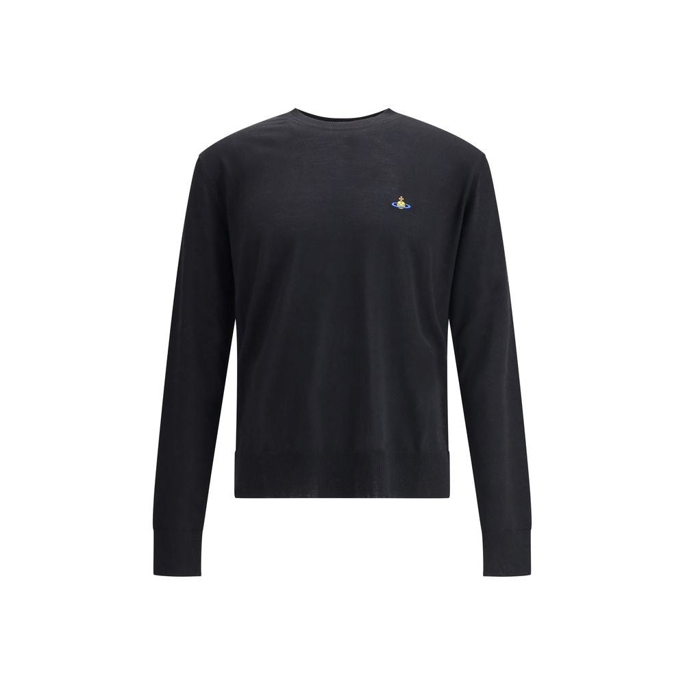 Vivienne Westwood Black Wool Sweatshirt Vivienne Westwood
