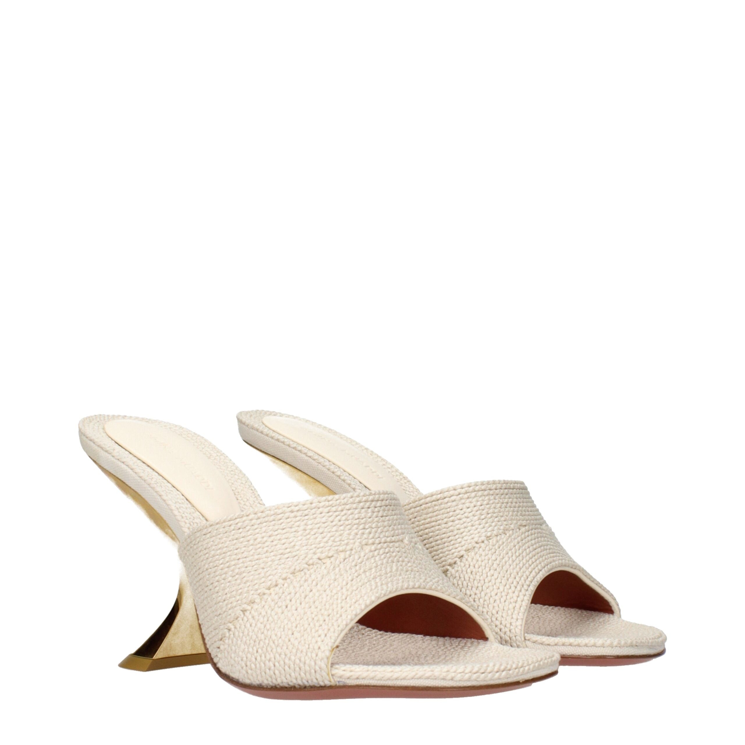 Amina Muaddi taylor woven slippers