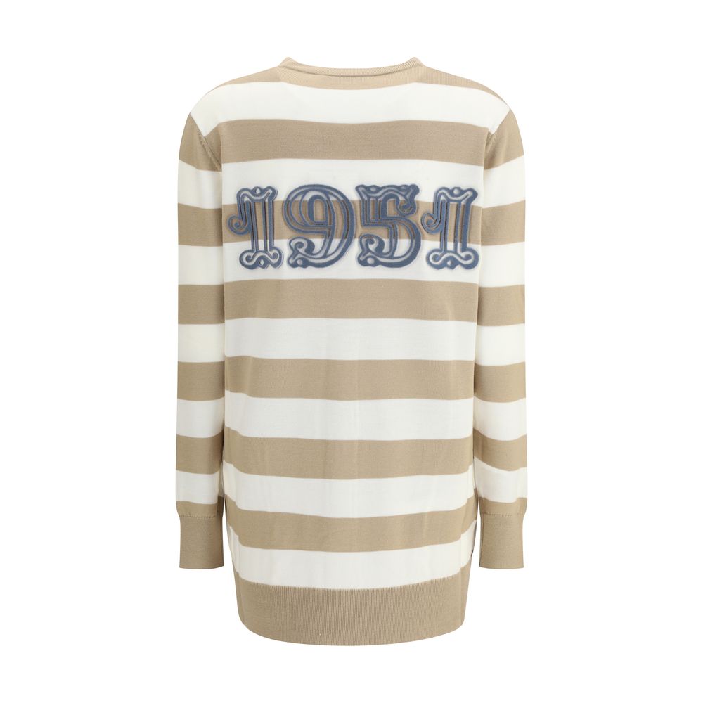 Max Mara Multicolor Fleece Wool Cardigan Max Mara