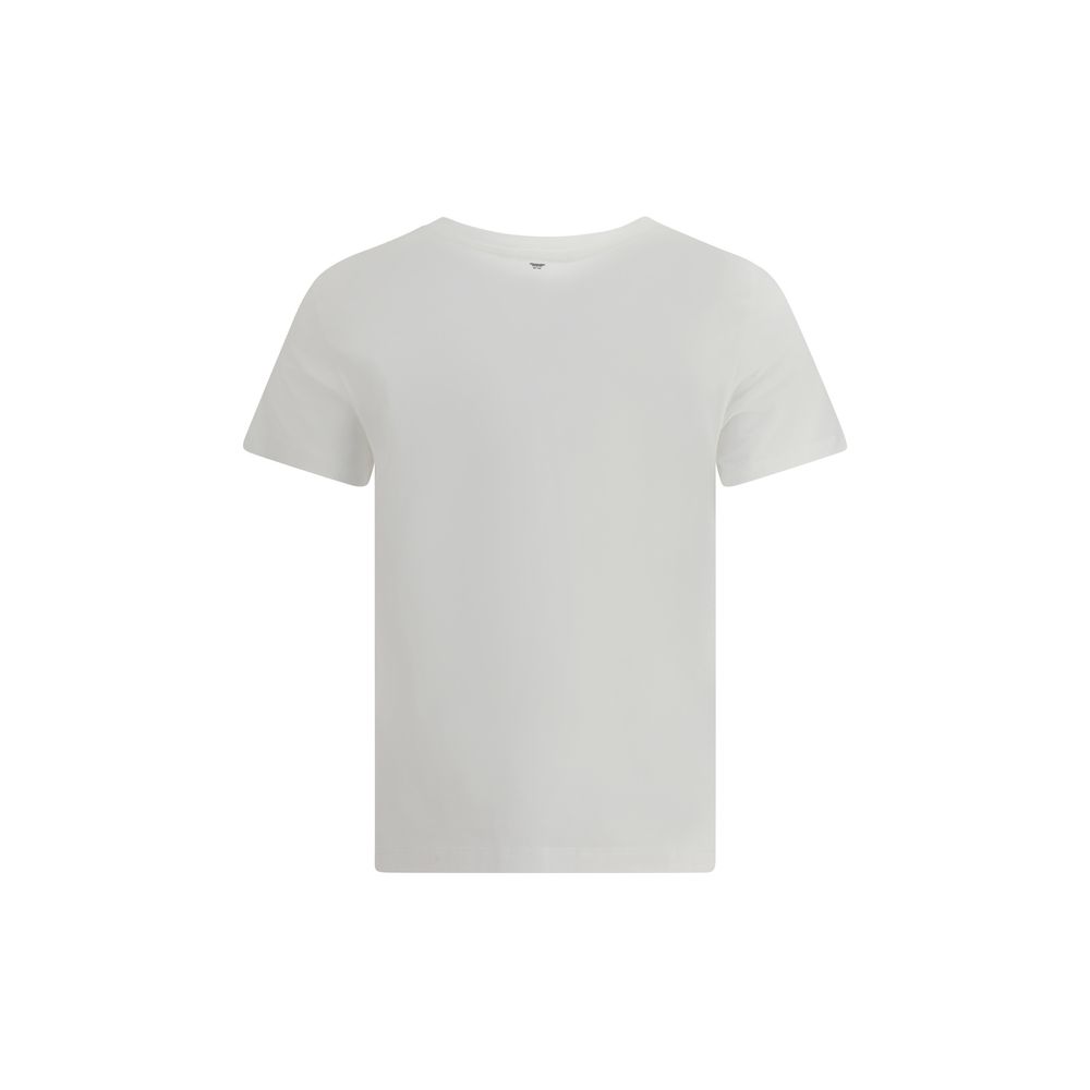 Max Mara White Cotton T-Shirt Max Mara