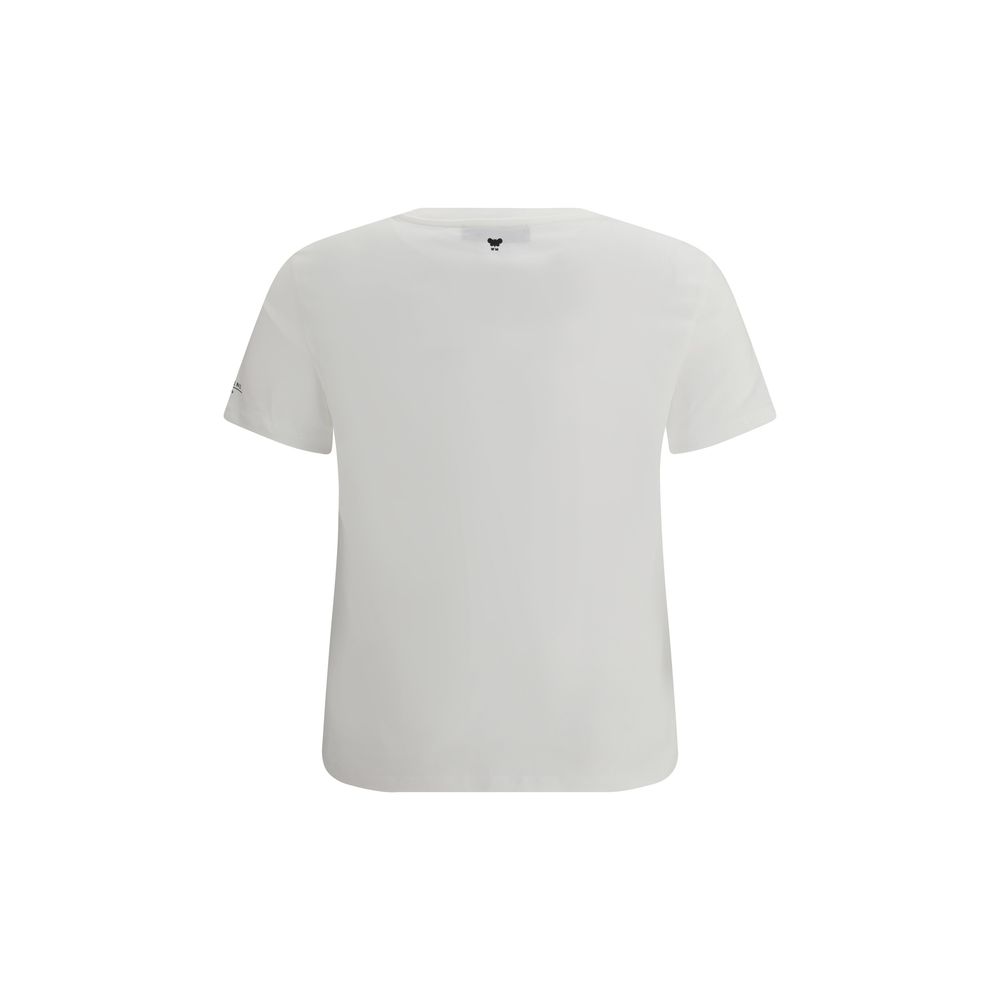 Max Mara White Cotton T-Shirt Max Mara