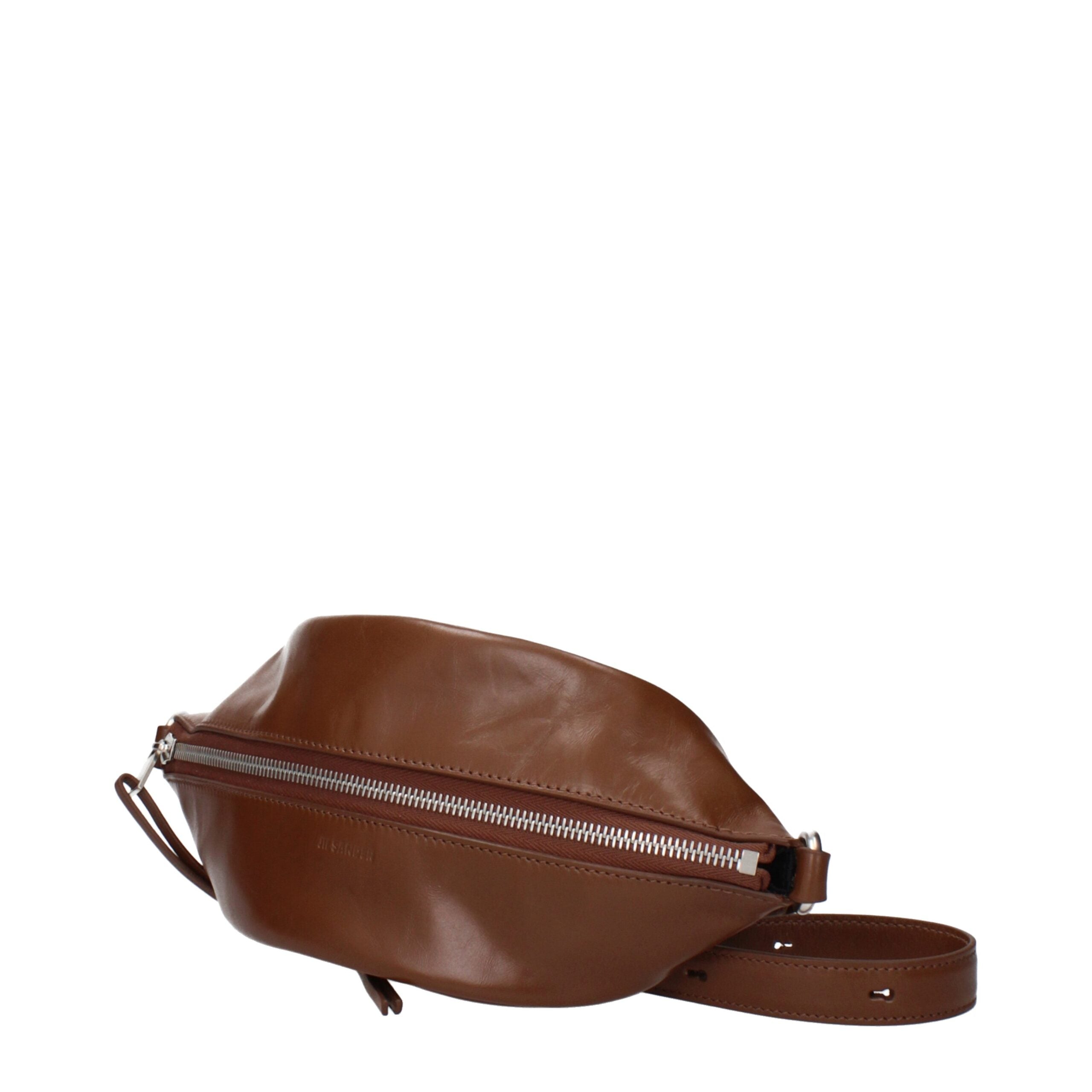 Jil Sander Leather Belt Bag – Brown Vintage Effect