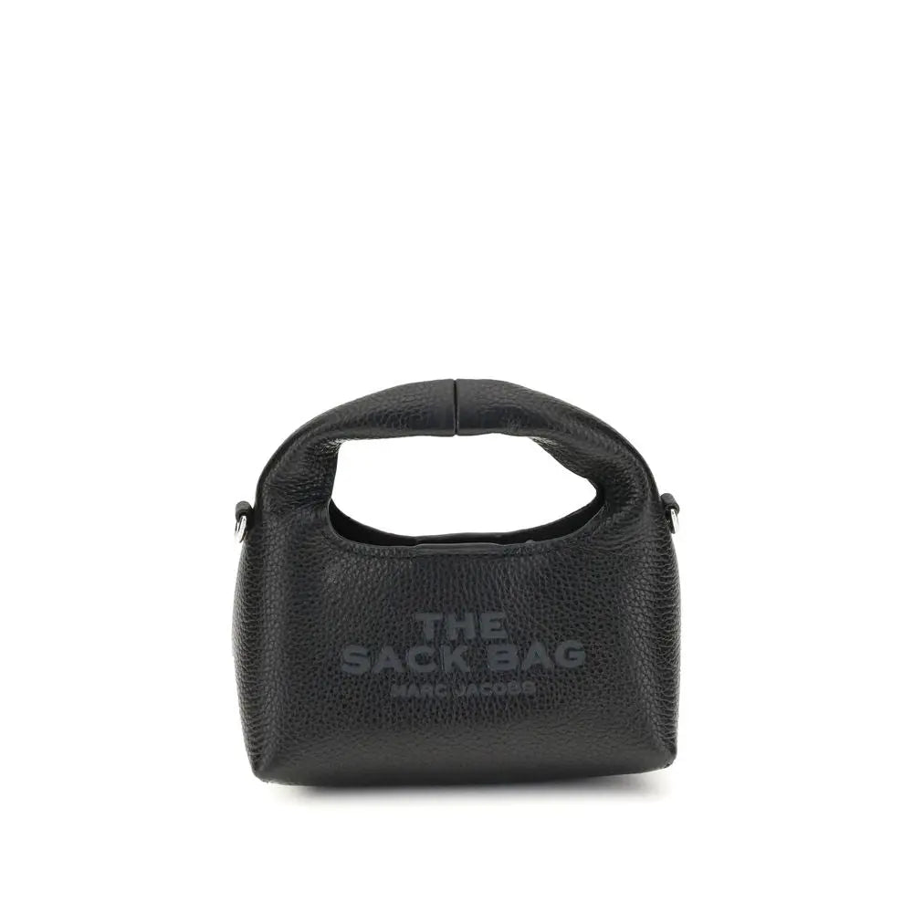 Marc Jacobs Micro Crossbody Sack – Black Calf Leather Marc Jacobs