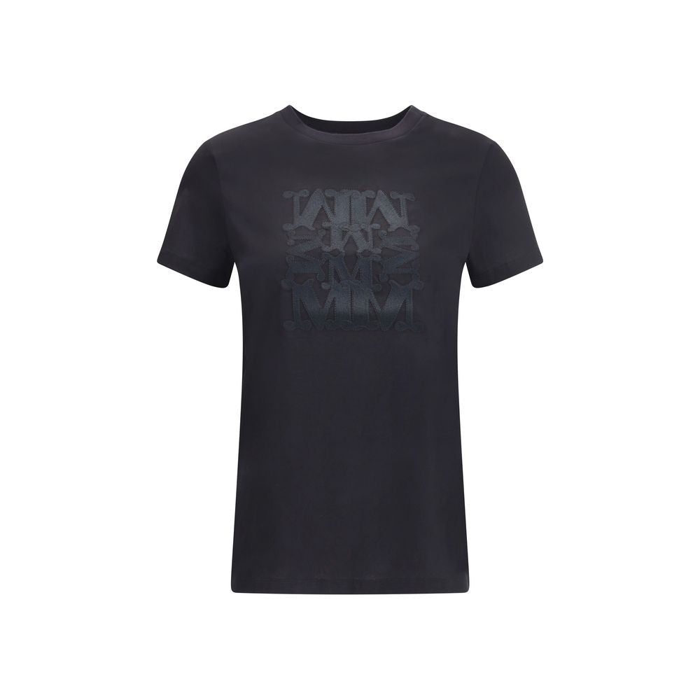 Max Mara Black Cotton T-Shirt Max Mara