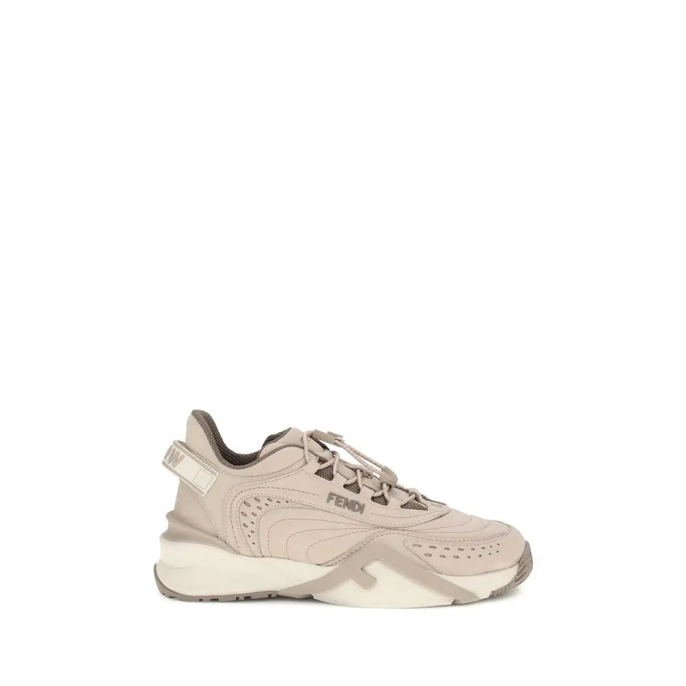 Fendi Flow Running Sneakers in cream | Maison Martin Fendi