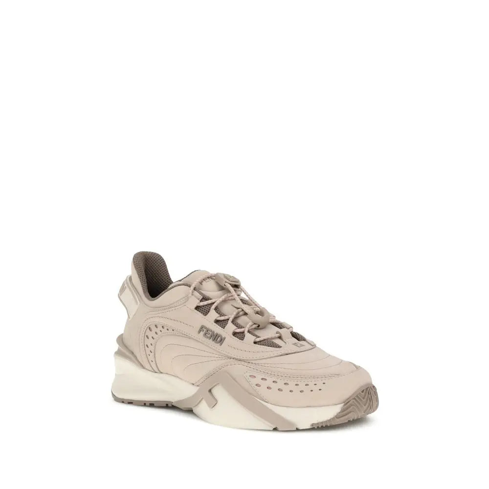 Fendi Flow Running Sneakers in cream | Maison Martin Fendi