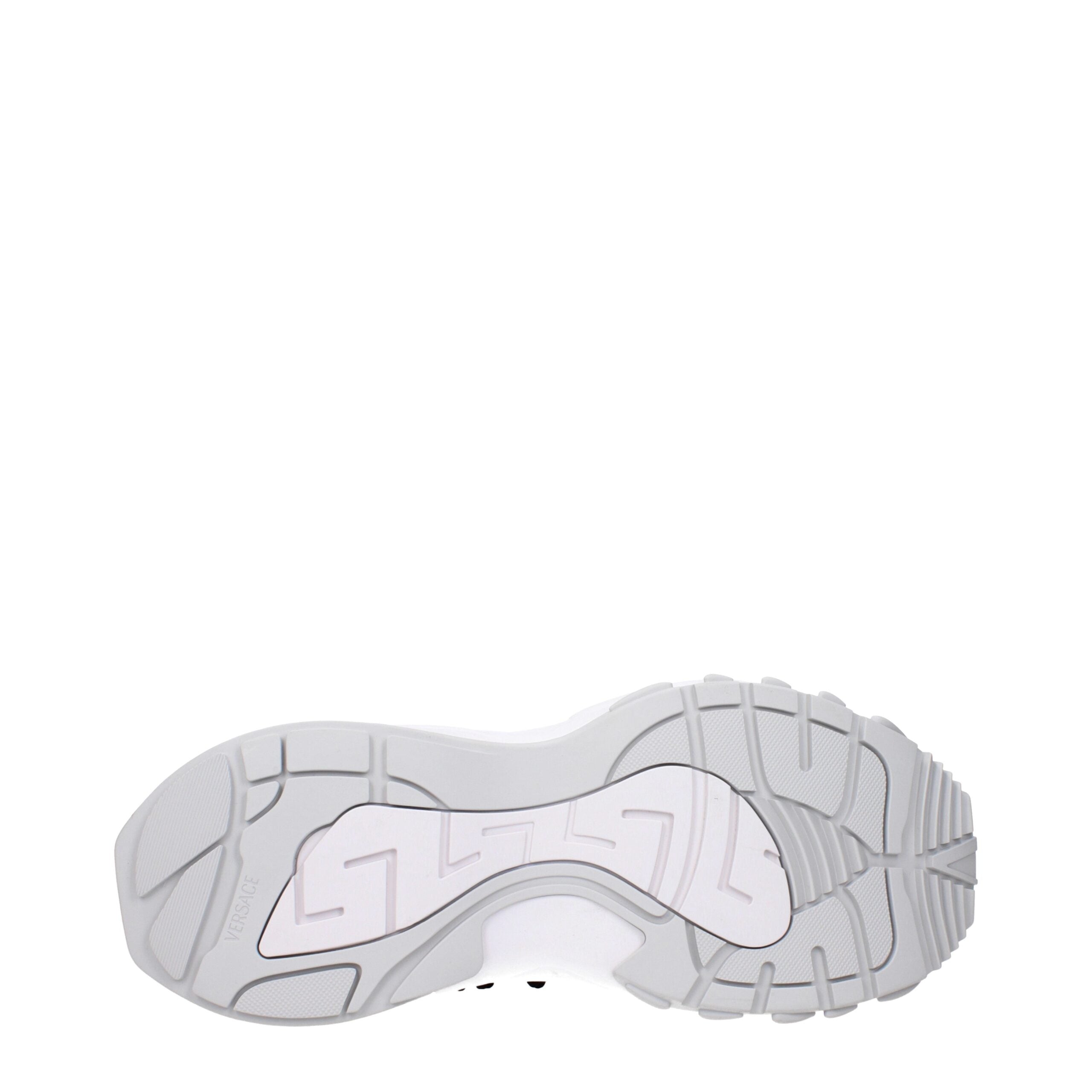 Versace Mercury M_VS_03 Sneakers – Wit, Geel & Rood met Chunky Zool