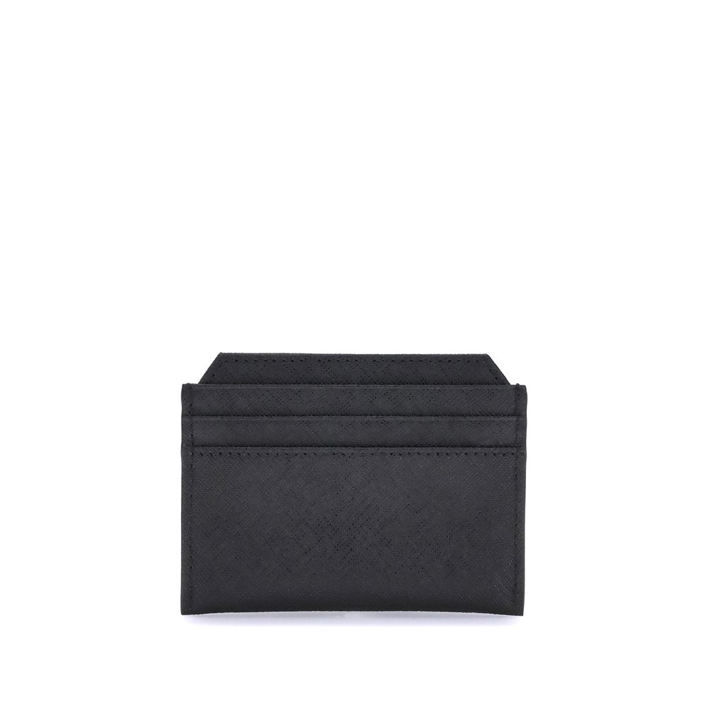 Vivienne Westwood Black Calf Leather Bos Taurus Wallet Vivienne Westwood