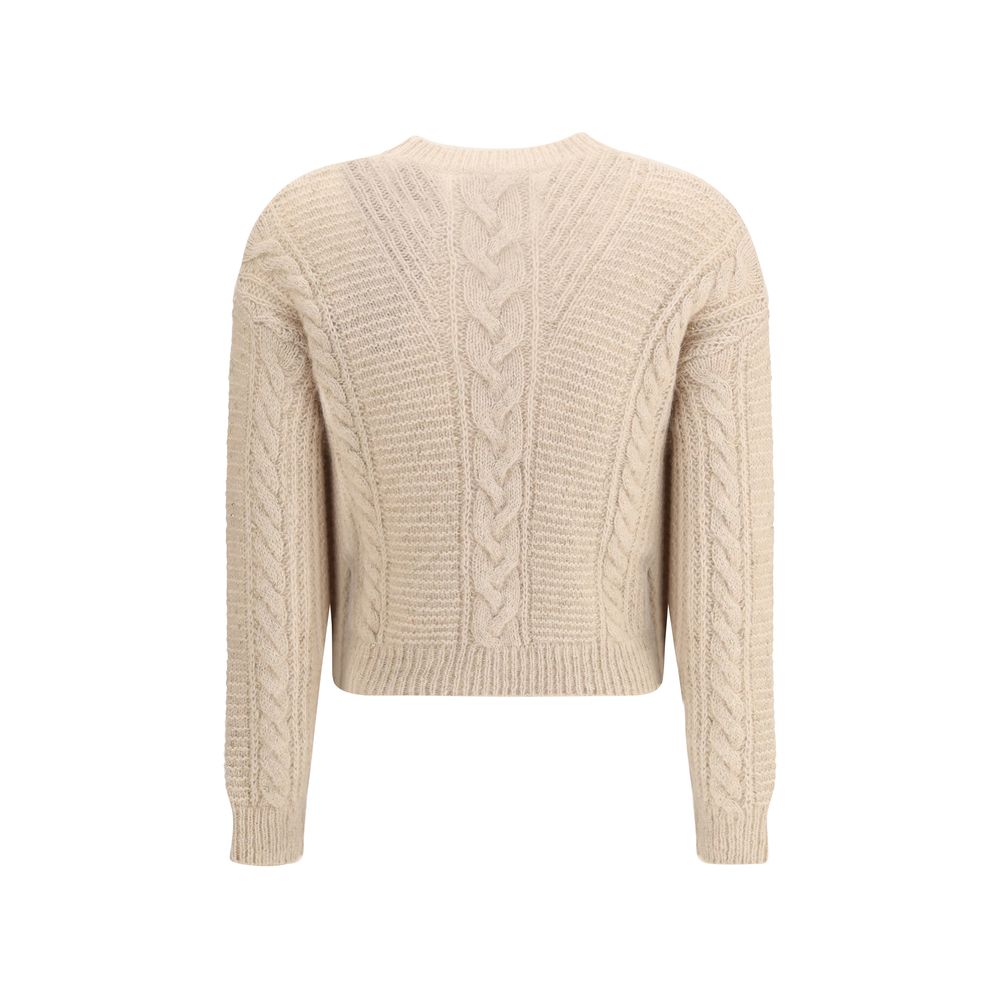 Max Mara Beige Polyamide Sweatshirt Max Mara