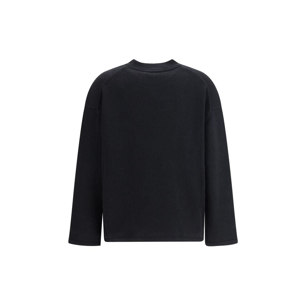 Max Mara Black Wool Sweatshirt Max Mara
