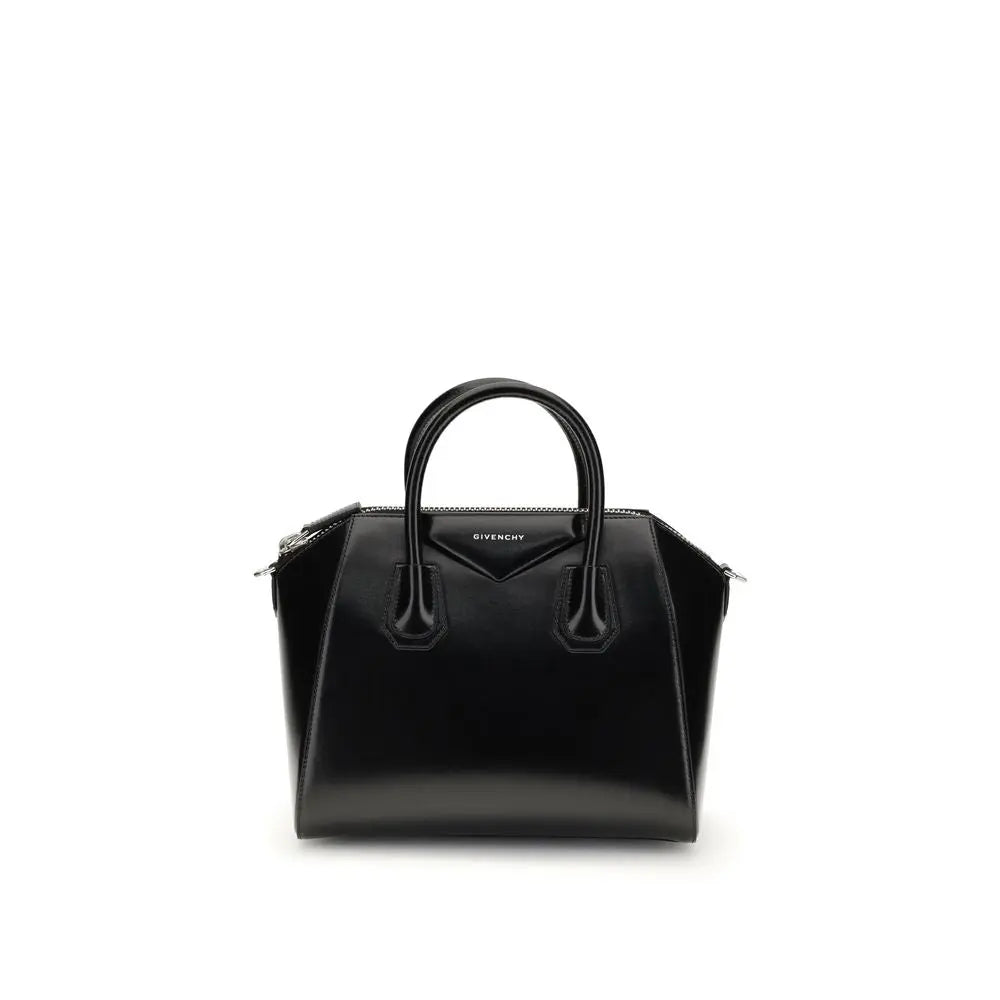 Givenchy Antigona Small Box Handbag – Black Calf Leather Givenchy