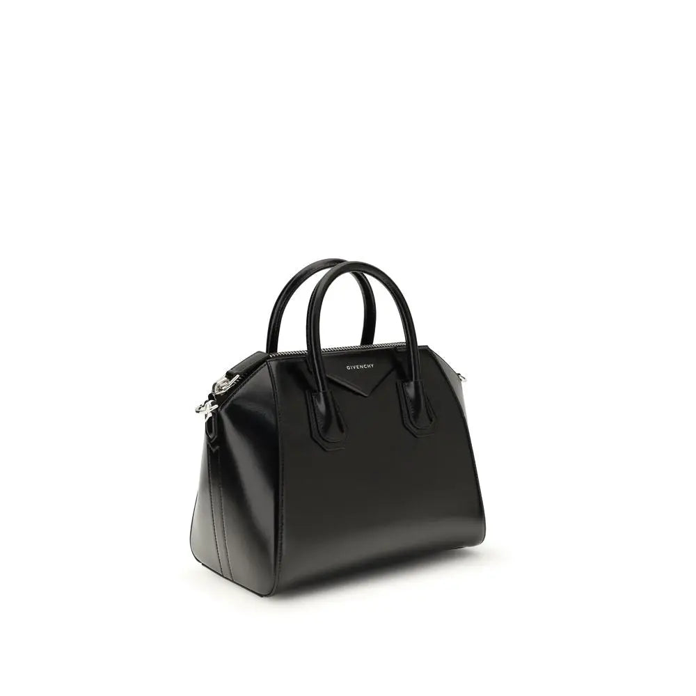 Givenchy Antigona Small Box Handbag – Black Calf Leather Givenchy