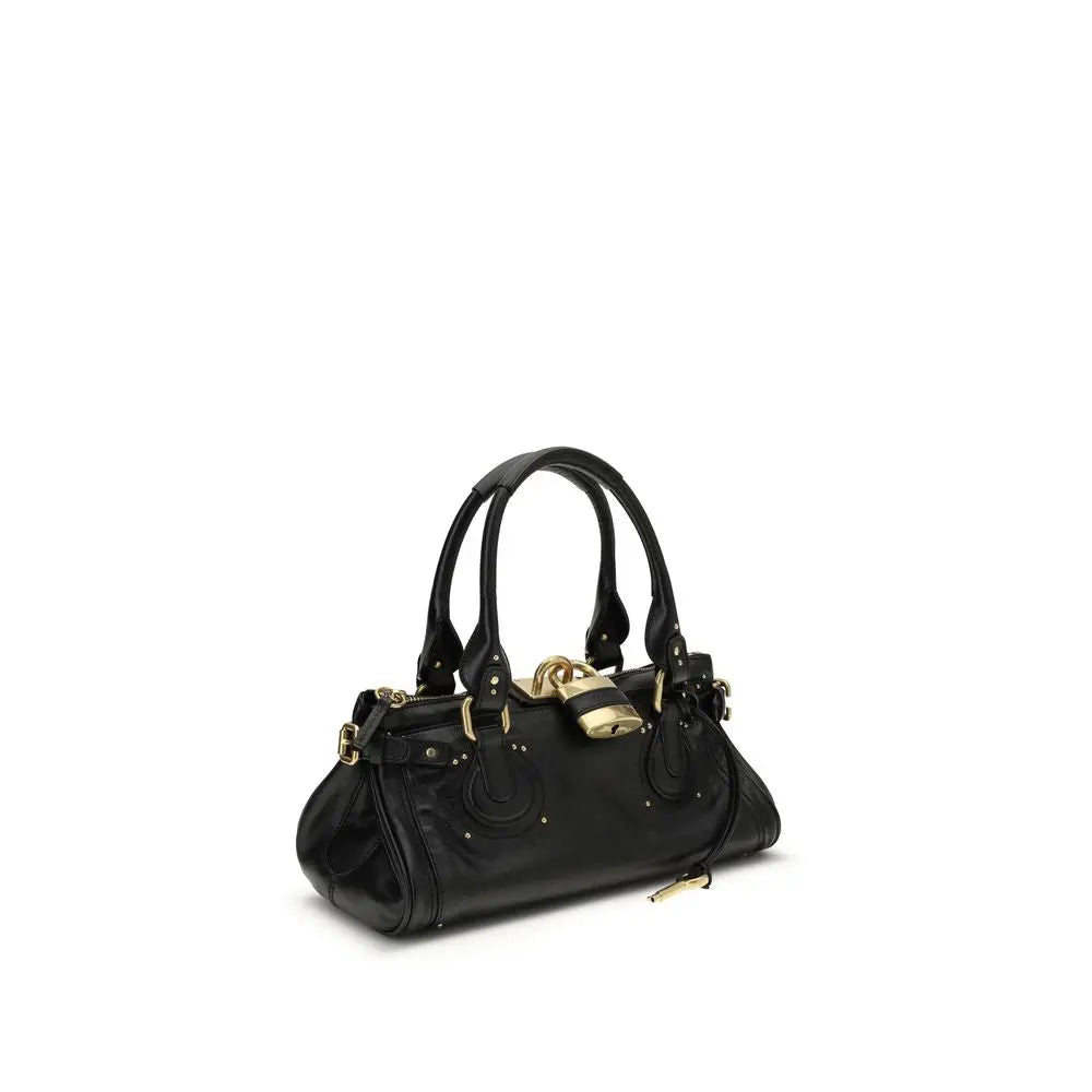 Chloé Paddington Bag – Black Buffalo Leather Chloé