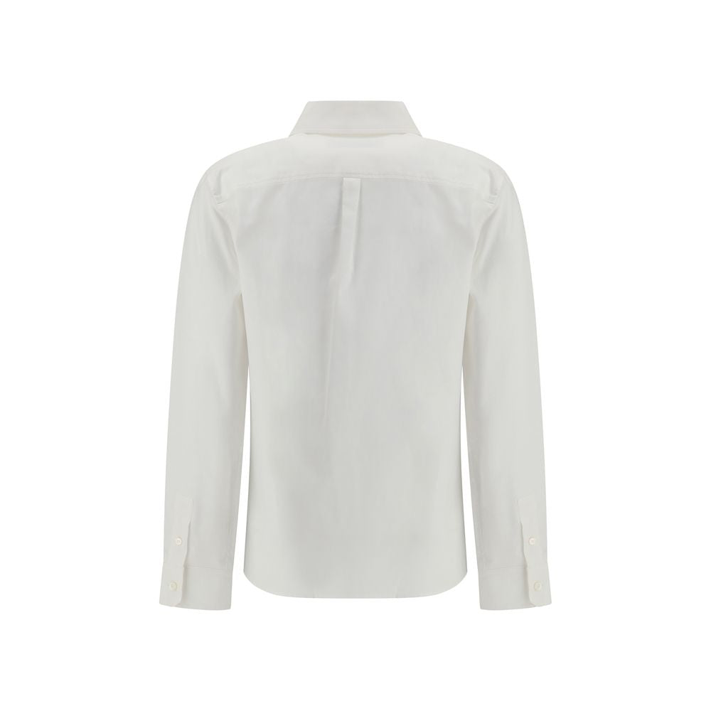 Max Mara White Cotton Dress Shirt Max Mara
