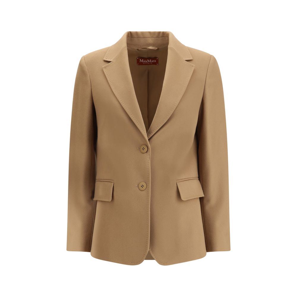 Max Mara Beige Fleece Wool Clothing Max Mara