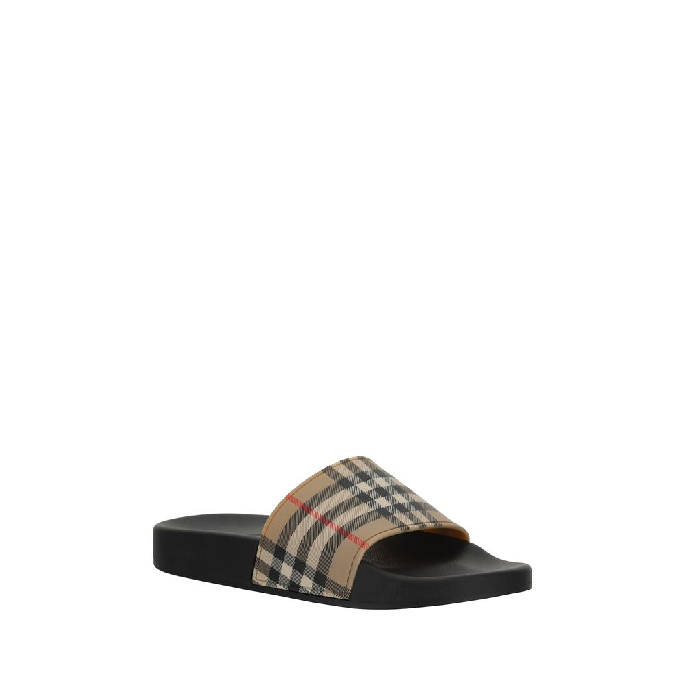 Burberry Multicolor Polyethylene Flat Sandals Burberry