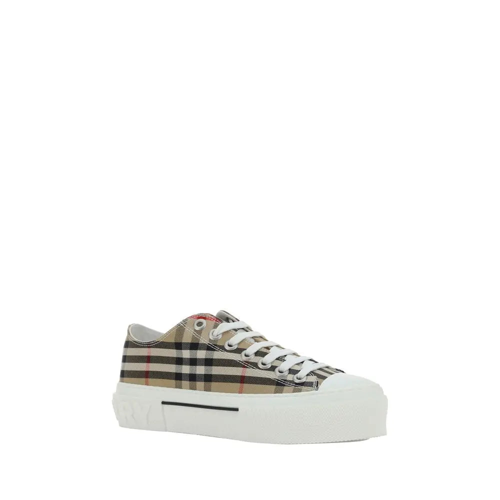Burberry Brown Rubber Low Top Sneakers Burberry