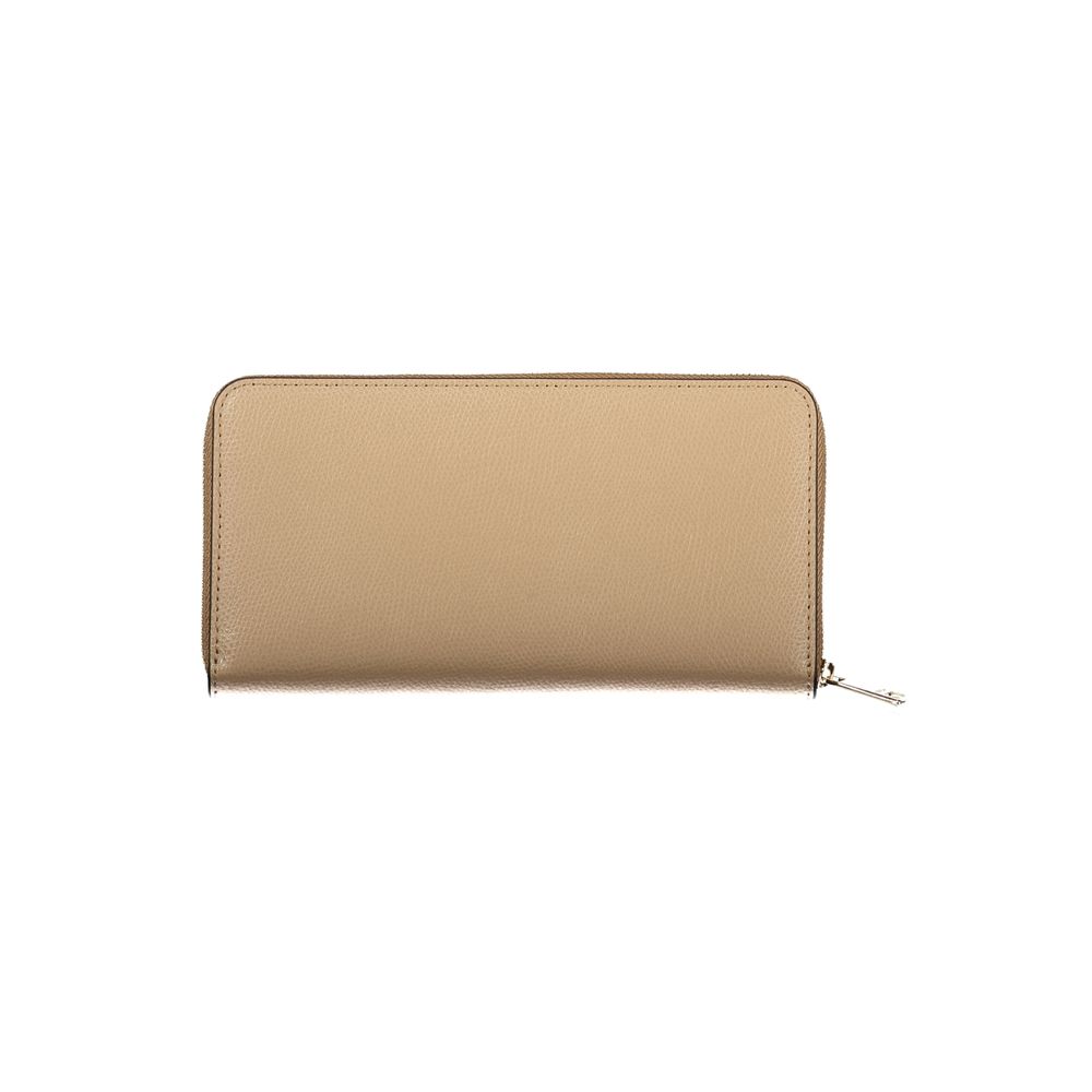 Furla Beige Leather Women Wallet Furla