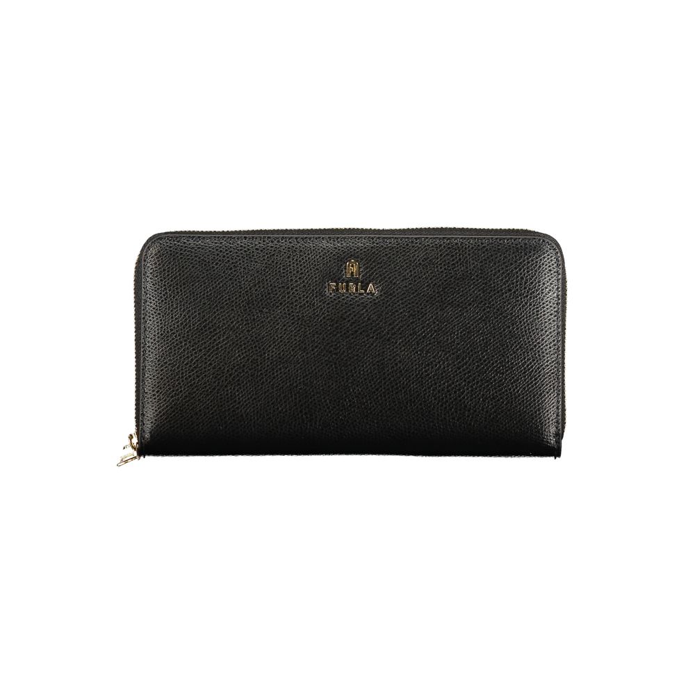 Furla Nero Leather Women Wallet Furla