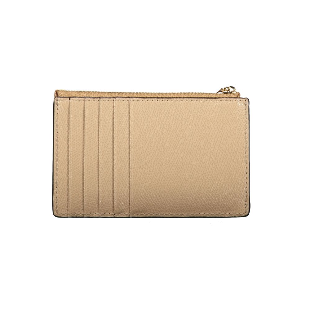 Furla Beige Leather Women Wallet Furla