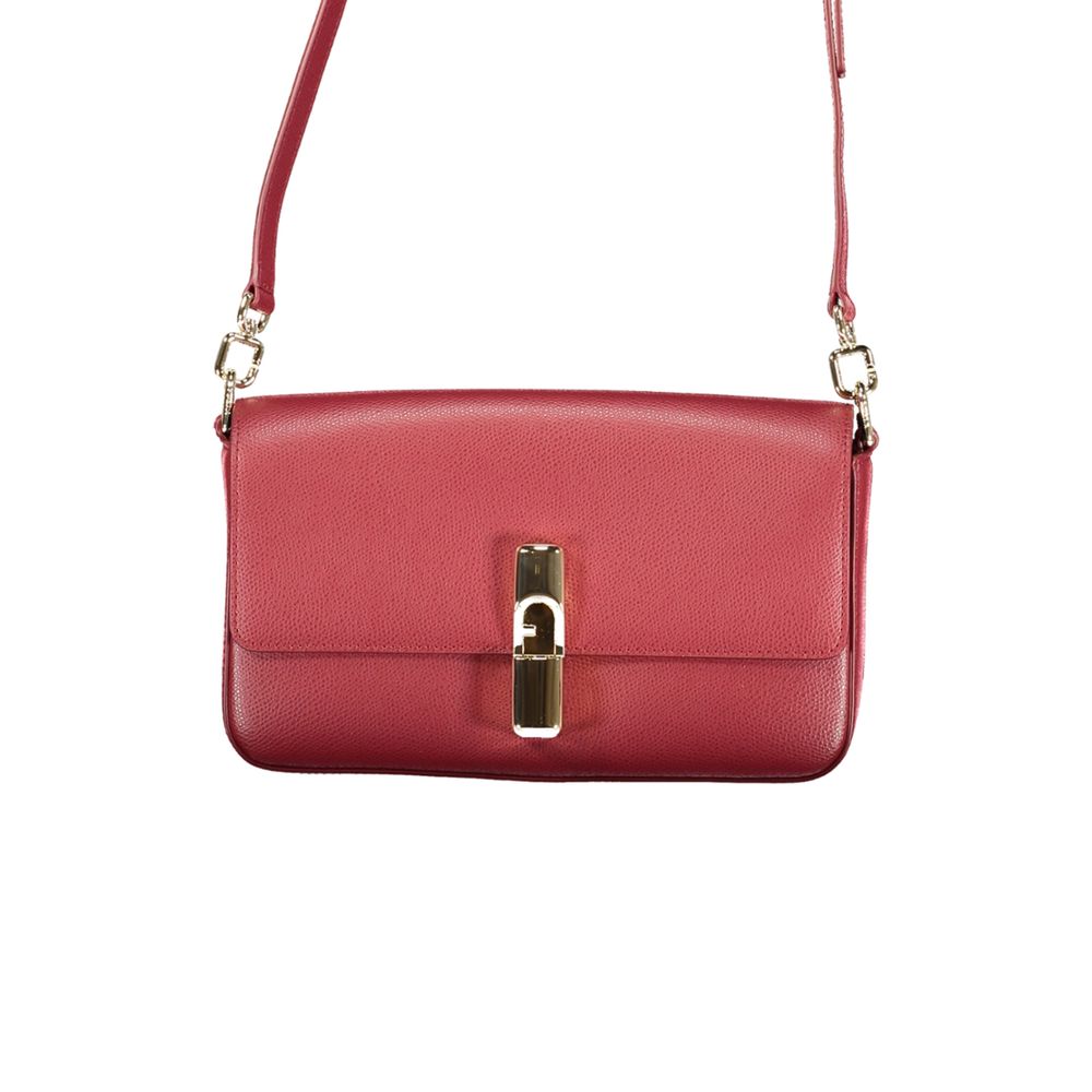 Furla Red Leather Women Handbag Furla