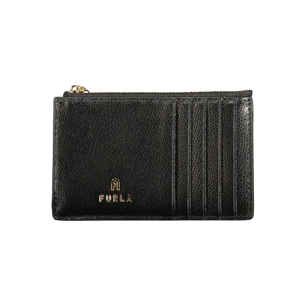 Furla Nero Leather Women Wallet Furla