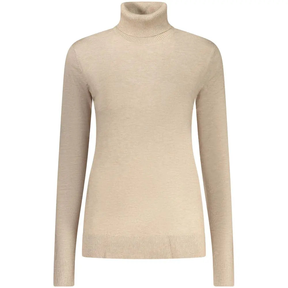 Norway 1963 Turtleneck Sweater – Beige Twisted Knit Norway 1963