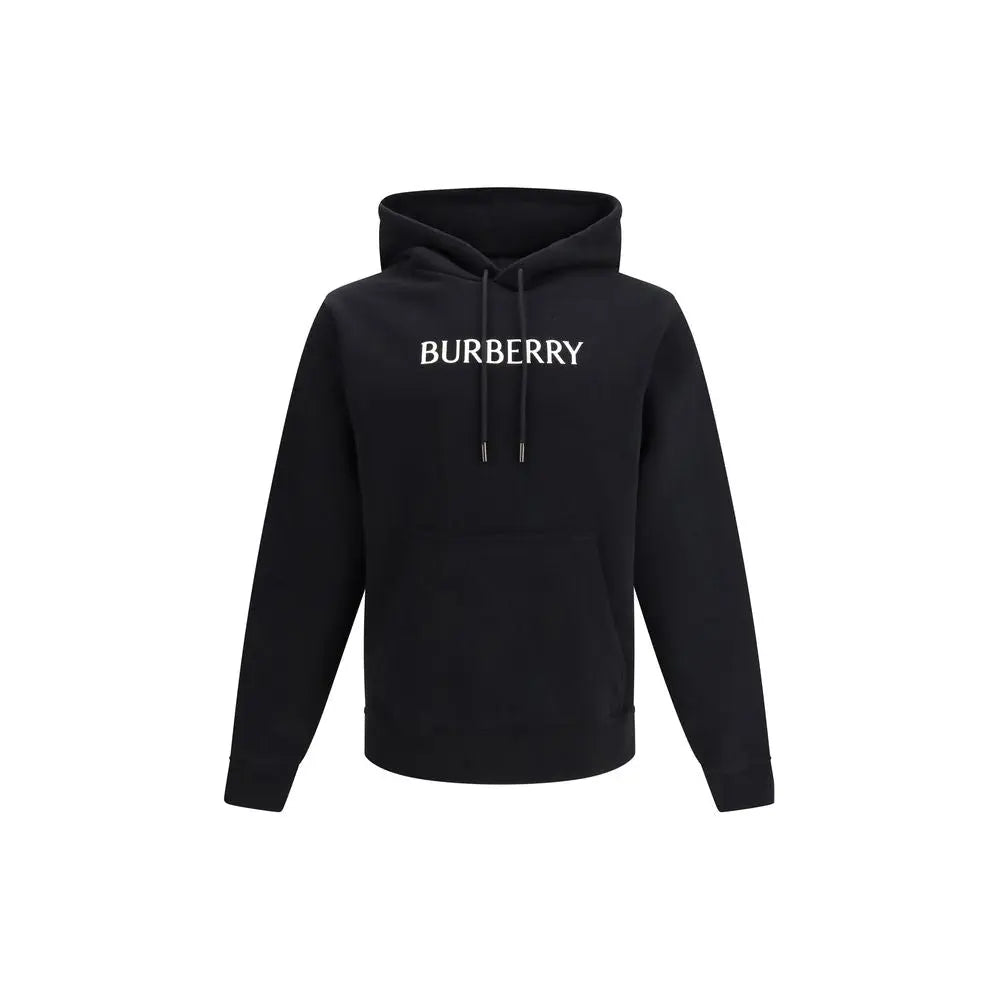 Burberry Black Cotton Sweatshirt Burberry