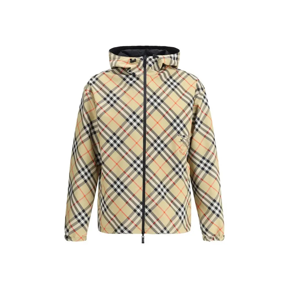 Burberry Multicolor Polyester Coat Burberry