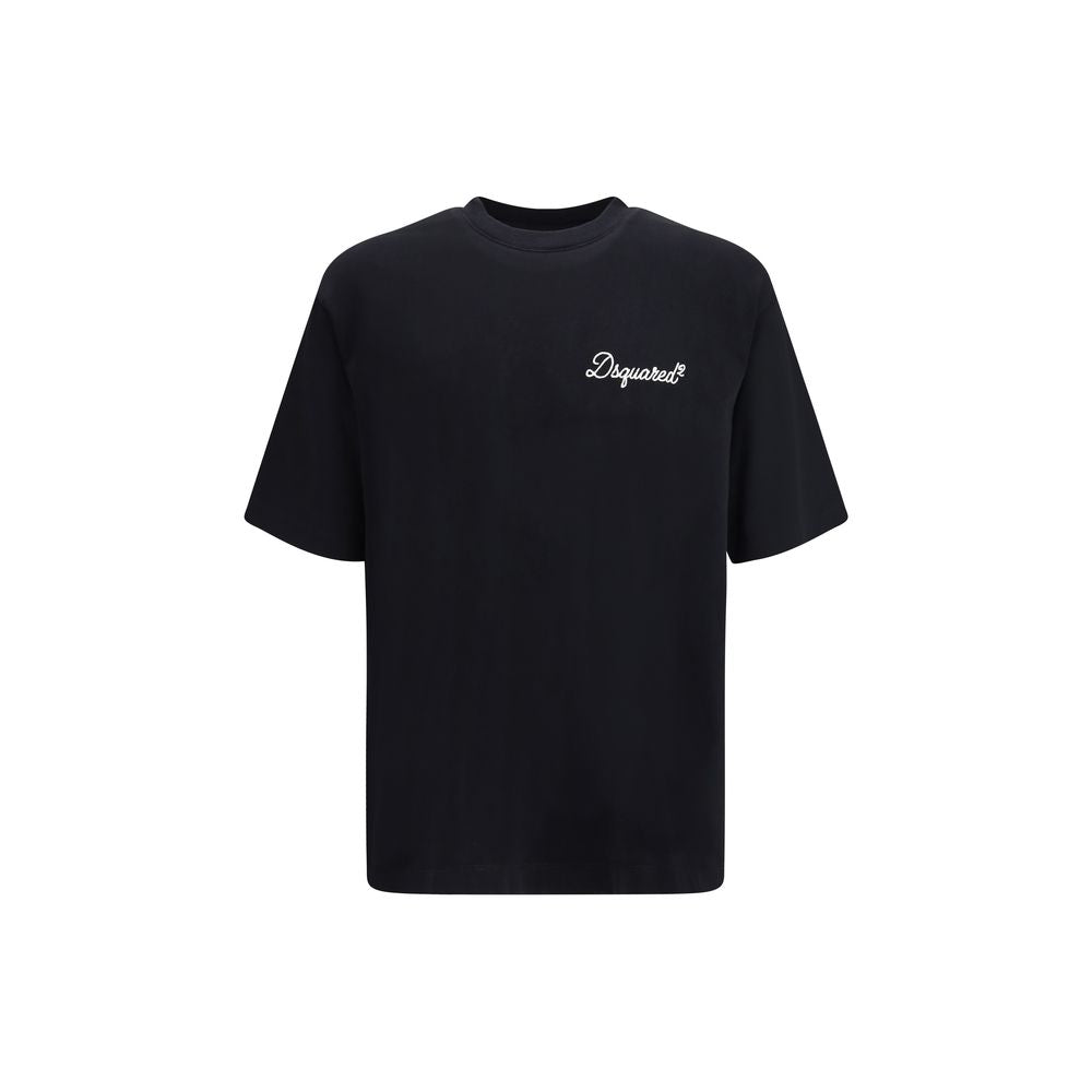 Dsquared² Black Cotton T-Shirt Dsquared²