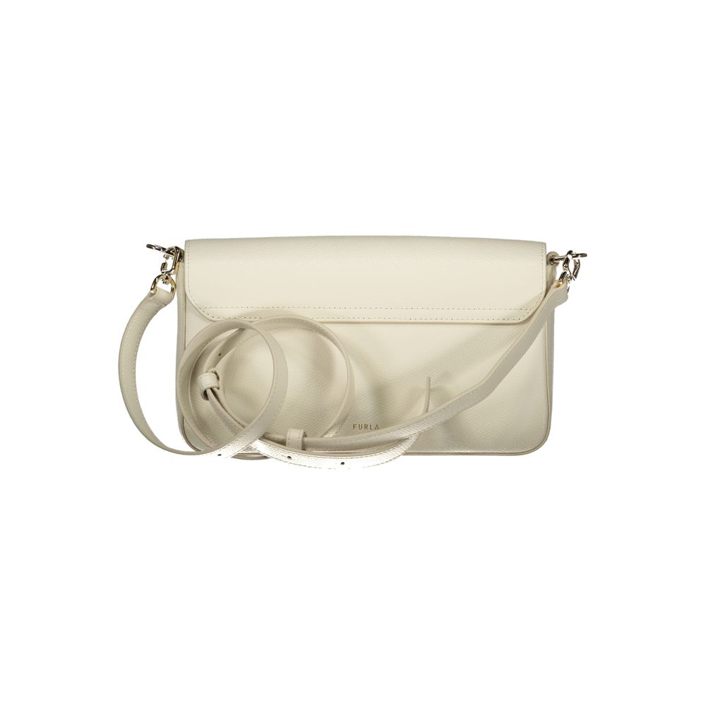 Furla White Leather Handbag Furla